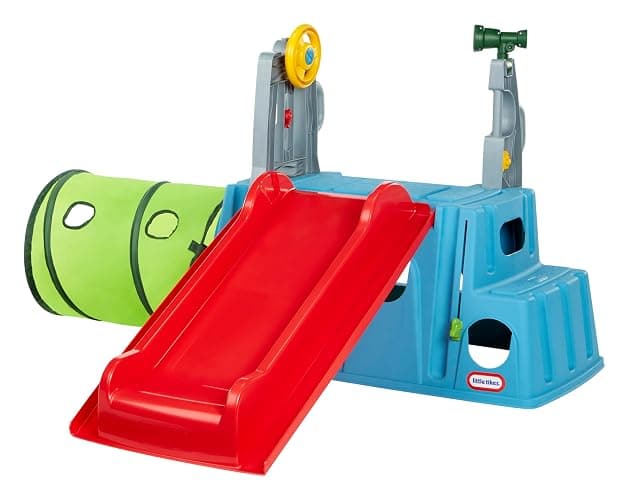 Little Tikes Easy Store Slide & Explore, Indoor Outdoor Climber Playset for Toddlers Kids Ages 1-3 Years - Image 1