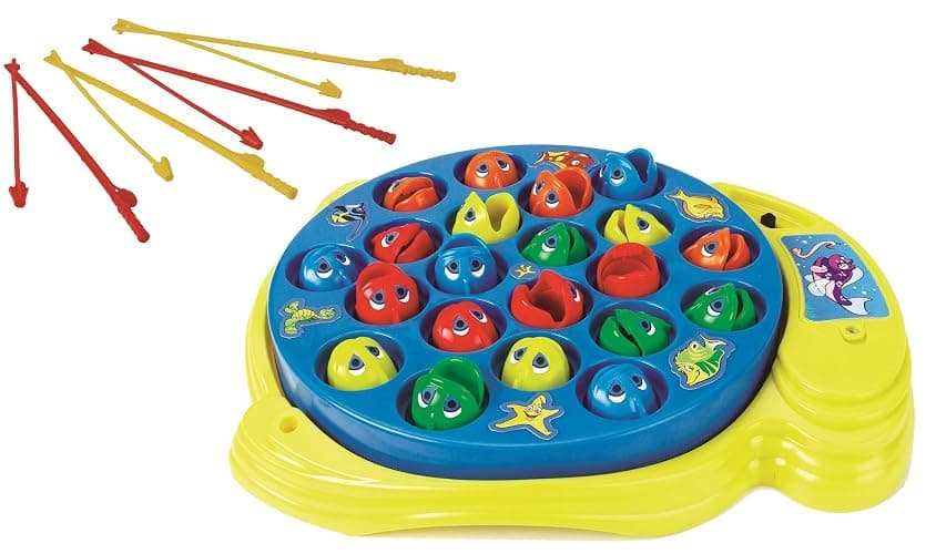 Let's Go Fishin' Game by Pressman - The Original Fast-Action Fishing Game!, 1-4 players thumbnail 4