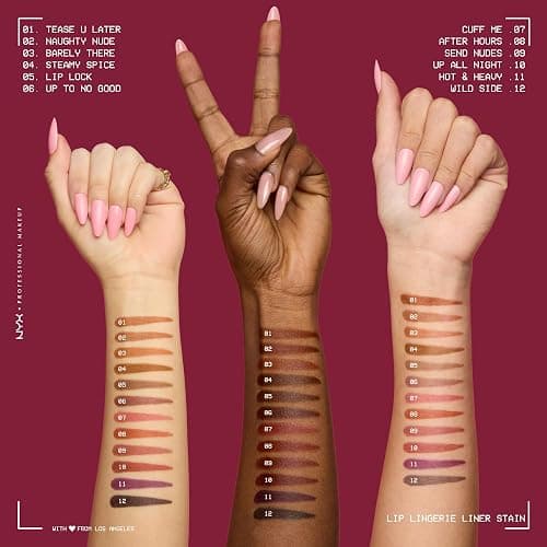 NYX Professional Makeup Lip Lingerie Lip Liner Stain - Up To No Good thumbnail 6