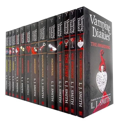 Vampire Diaries Complete Collection 13 Books Set by L. J. Smith (The Awakening, The Return, The Hunters & The Salvation) - Image 1