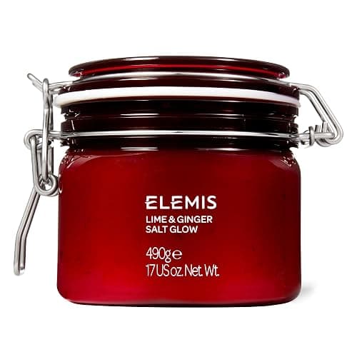 ELEMIS Exotic Lime & Ginger Salt Glow 490g, Invigorating Salt Scrub To Exfoliate & Soften Skin - Image 1