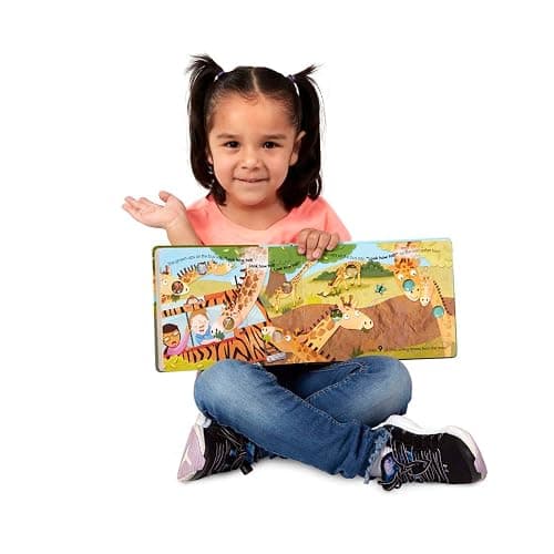 Melissa & Doug Children's Book - Poke-A-Dot: The Wheels on the Bus Wild Safari (Board Book with Buttons to Pop) thumbnail 5