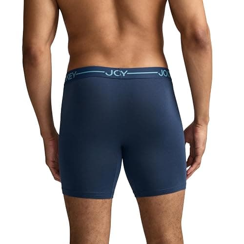 Jockey Men's Underwear Organic Cotton Stretch 6.5" Boxer Brief - 3 Pack thumbnail 3