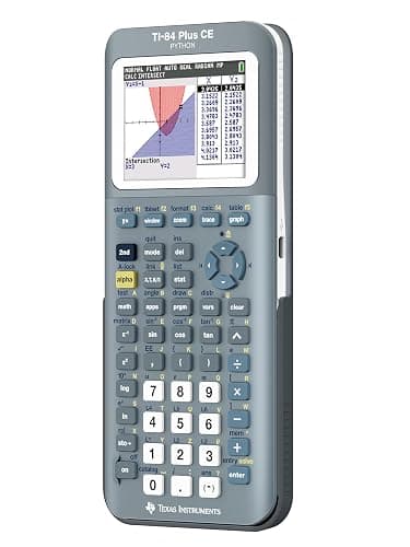 TI-84 Plus CE Graphing Calculator, Fractal Frost thumbnail 4