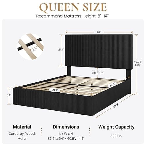 Queen size bed frame  thumbnail 2