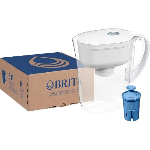 Brita Water Pitcher, Metro Elite Filter, Removes 99% of Lead, Includes 1 Filter, 6-Cup Capacity, White thumbnail 17