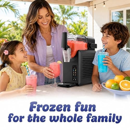 Iceman by Chefman Slush-Ease MAX 90oz Slushie Machine, 64oz Liquid Capacity Frozen Drink Maker & Slushy Machine with 5 Presets and LED Display, Perfect for Frozen Margaritas, Frappes, Smoothies thumbnail 3