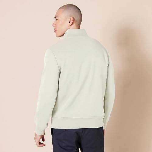 Amazon Essentials mens Long-Sleeve Quarter-Zip Pullover Fleece Sweatshirt thumbnail 3