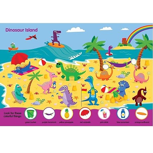 My First Search & Find: Dinosaurs Board Book – Fun Dinosaur Search for Toddlers Ages 2+ | Boost Focus, Learn Colors & Numbers | Great Read-Together Gift thumbnail 4