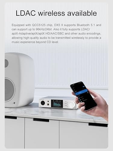 TOPPING DX5 II Hi-Res DAC & Headphone Amp Combo thumbnail 7