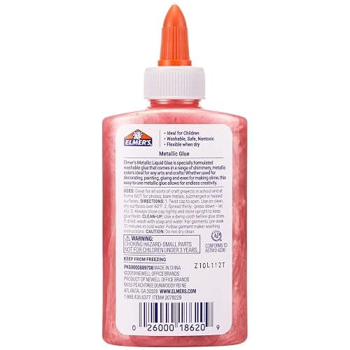 Elmer's Metallic School Glue, 5 Ounces, Pink thumbnail 3