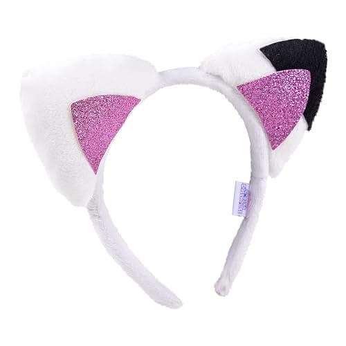 LUV HER Headbands for Girls - Kids Jewelry for Girls - Dress Up Set All in one Giftable Box - Headband - Play Jewelry Set - 4pc (Toddler Headband, Necklace, Dress Up Bracelet, Ring) Ages 3+ thumbnail 4