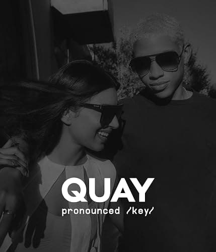 Quay - Sunglasses for Men & Women, Nightfall Remixed Polarized Shield Lenses with UV Protection, Oversized Sunglasses thumbnail 5