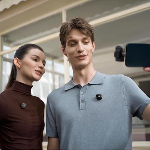 DJI Mic Mini (2 TX + 1 RX), Detail-Rich Audio, Wireless Lavalier Microphone for Camera/Android, 2-Person Vlog, Team Production thumbnail 7