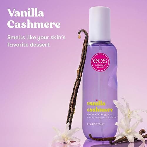 eos Cashmere Body Mist- Vanilla, Body Spray for Women, Vegan, 6 fl oz thumbnail 2