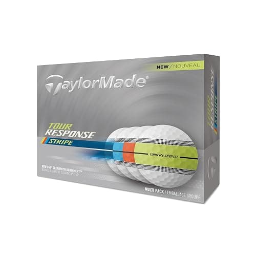 TaylorMade New Tour Response Stripe 25 Golfbälle - Image 1