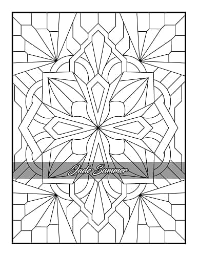 100 Amazing Patterns: An Adult Coloring Book with Fun, Easy, and Relaxing Coloring Pages thumbnail 71