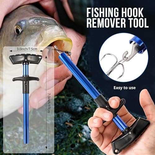 PLUSINNO Fishing Backpack with Tackle Boxes, Waterproof Fishing Sling Tackle Bag For Fishing Gear With Rod Holder, Fishing Gifts for Men With Fishing lures, Fishing pliers, Fish Lip Gripper. thumbnail 6