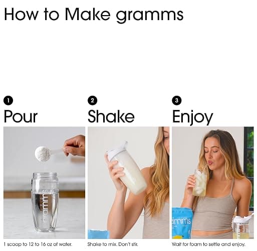 GRAMMS Clear Protein Powder | 20G Whey Isolate | Gluten Sugar Lactose Free | Peach Tea | 18 Servings thumbnail 7