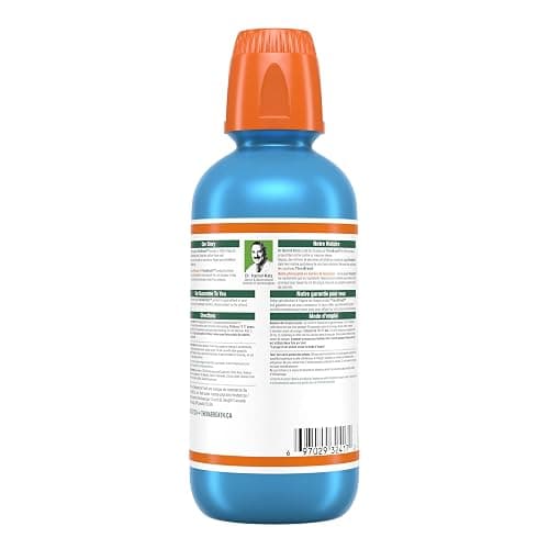TheraBreath Fresh Breath Oral Rinse - Icy Mint | Fights Bad Breath | Certified Vegan, Gluten-Free, & Kosher | 473ml thumbnail 7