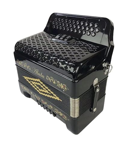 Abubu 34-Key Accordion 3412 GCF (Black) thumbnail 2