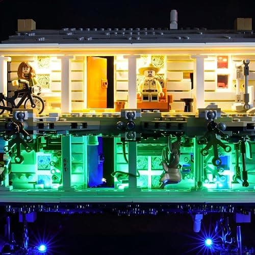 GEAMENT Upgraded Version Light Kit for Stranger Things The Upside Down - Compatible with LEGO 75810 Building Blocks Model (Model Set Not Included) thumbnail 7