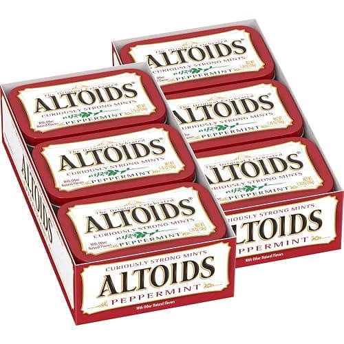 Altoids Classic Peppermint Breath Mints, 1.76 Ounce (Pack of 12) - Image 1