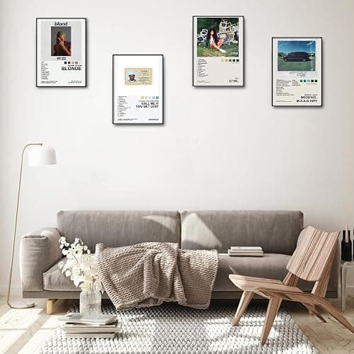 jiecgfdo Pop Singer Poster Wall Collage Kit 11.5'' x 16.5'', Frameless HD Print Star Poster, onesize thumbnail 5