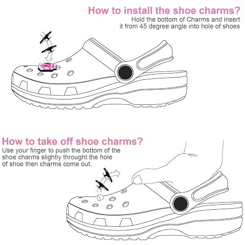 AUAUY Shoe Charms for Clog, Shoes Decorations for Girls Boys | Shoe Charms Accessories, Cute Cartoon Charms for Kids Girls Woman Adults Party Decorations, Birthday, Christmas thumbnail 5