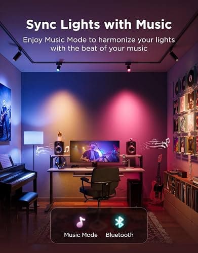 Govee E12 Led Bulb, Smart Light Bulbs Work with Matter, Alexa, Google Assistant, WiFi Candelabra Bulbs 40 Watt Equivalent, RGBWW Color Changing Light Bulb, 2.4Ghz Only, 450 LM, 4 Pack thumbnail 7