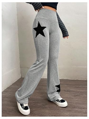 SOLY HUX High Waisted Bootcut Flare Leggings Sweatpants thumbnail 4
