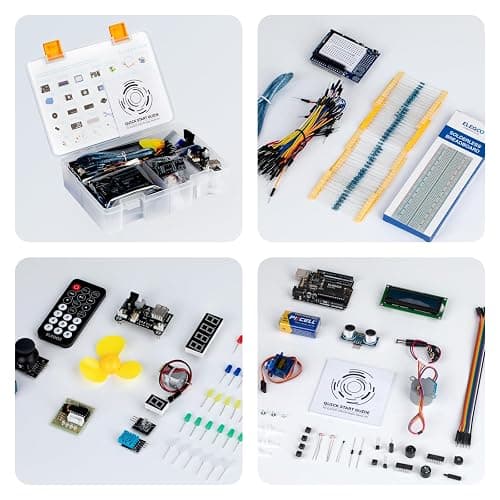 ELEGOO UNO Project Super Starter Kit with Tutorial and UNO R3 Board Compatible with Arduino IDE thumbnail 5