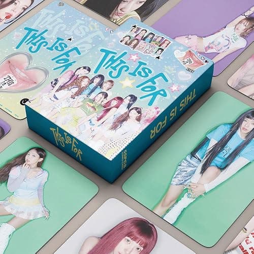 efoot Twice Photocards 2025 New Lomo Cards,Twice Cards for Gift and Fans Collection (55PCS-Blue) thumbnail 2
