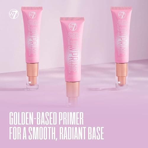 W7 The Fixer Glow Set - Makeup Primer & Setting Spray Duo for Radiant, Dewy Finish - Golden Sheer Coverage, Lightweight & Non-Sticky thumbnail 3