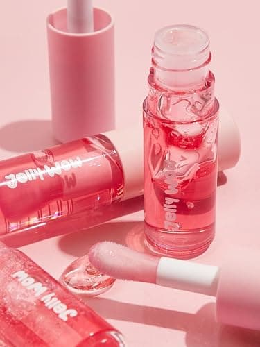 SHEGLAM Jelly Wow Hydrating Non-Sticky Lip Oil Moisturizing Plumping Lip Gloss - Berry Involved thumbnail 6