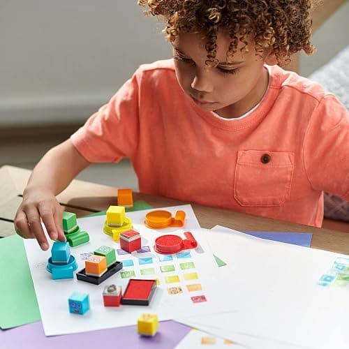 Learning Resources Numberblocks Stampoline Park Stamp Set Ages 3+ | Create And Learn With Favourite Characters, Stamp Activities Build Fine Motor Skills And Creativity thumbnail 6
