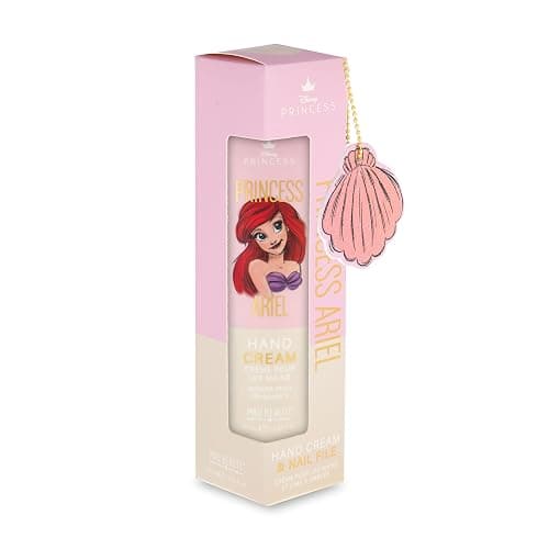 MAD Beauty Disney Pure Princess Ariel Hand Cream & Nail File Duo Set, Ginger Pear Fragranced, Enriched with Shea Butter, Relax, Unwind, Self-Care Routine, The Little Mermaid thumbnail 3