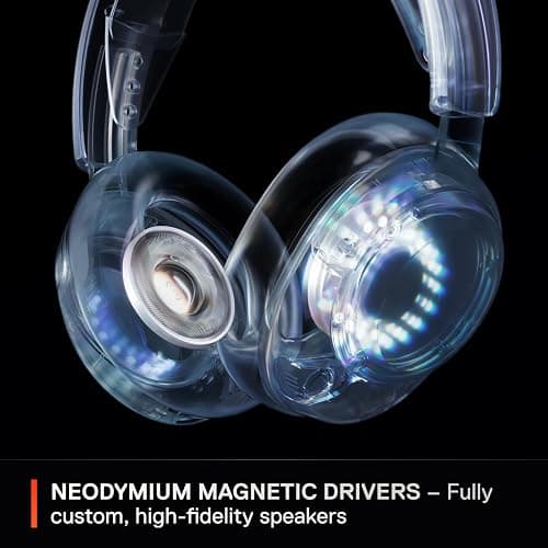 SteelSeries Arctis Nova 5 Wireless Multi-System Gaming Headset — Neodymium Magnetic Drivers — 100+ Audio Presets — 60 HR Battery — 2.4GHz or BT — ClearCast Gen2.X Mic — PC, PS5, PS4, Switch, Mobile thumbnail 6