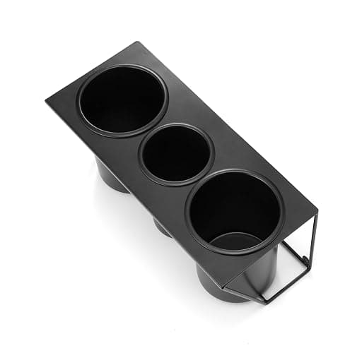 Hair Dryer Holder Hair Styling Product Care Tool Organizer Bath Supplies Accessories Tray Stand Storage Bathroom Steel Hair Dryer Holder(Black) MK470B thumbnail 6