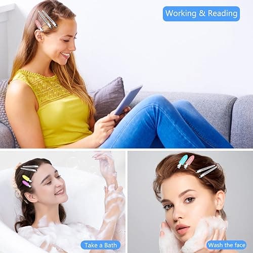 30PCS Metal Alligator Hair Clips, Duck Billed Salon Styling Clips with Holes, Heavy Duty Silver Hair Pins for Women, DIY Bows & Home Use (30 Mixed Sizes) thumbnail 6
