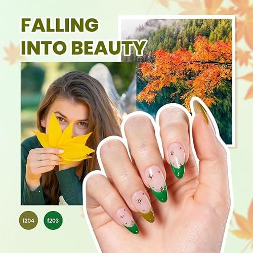 Beetles Gel Nail Polish Kit with U V Light - 32 Colors Nail Kit 55 Pcs Gel Polish Set Four Seasons Glow Pro Base & Matte Glossy Top Coat Nails Stuff Soak Off DIY Art Set Gifts for Women Teen Girls thumbnail 2