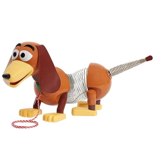 Disney and Pixar Toy Story Slinky Dog Pull Toy, Walking Spring Dog Toy with Leash, Classic Stretch Toy for Toddlers, Preschool Kids Toys Ages 18 Months and Up, Basket Stuffers by Just Play thumbnail 7