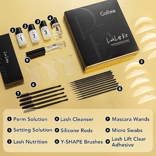 Lash Lift Kit Brow Lamination Kit, Semi-Permanent Eyelash Perm Set For Lash Curling Perming With Detail Instruction Easy For Beginner Achieve Salon-Quality Lash Lift At Home thumbnail 4