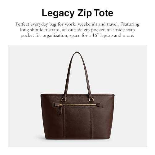 coach legacy zip tote thumbnail 2