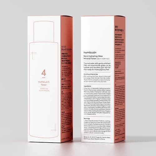 numbuzin No.4 Toner | Hydrating Glow Mineral Toner | Thermal Water, Hyaluronic Acid, Niacinamide | Deep Hydration, Glowing Skin, Makeup Booster, Gentle Exfoliation, Soothing | 6.76 fl. oz. thumbnail 8