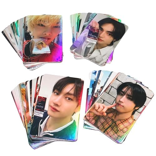 Stray Kids Laser Photocard 55pcs Stray Kids Album Photocard Kpop Stray Kids LOMO Cards Kpop Straykids Album Card Stray Kids Photo Cards 5-Star Postcard Gift for Fans Daugher thumbnail 5