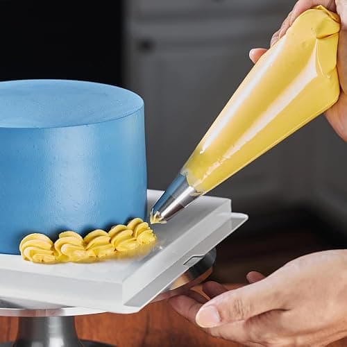 Keenpioneer Piping Bag - Disposable Cake Decorating Bag, Pastry Bag 56 Count, 16 inch, Clear thumbnail 8