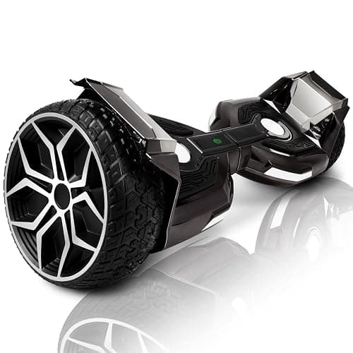 EMAXUSA, 8.5” All Terrain Hover Board, Off Road Self Balancing Scooter with Bluetooth and LED Lights, UL2272 Safety Certified (Black) - Image 1