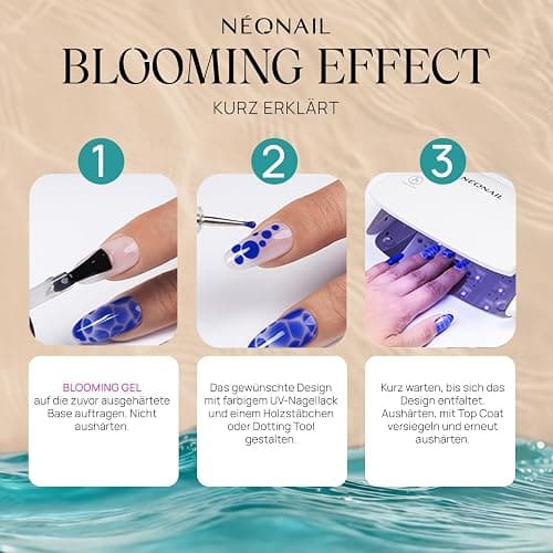 NÉONAIL UV Nagellack 7,2 ml - Farblos - Blooming Gel - NÉONAIL Farben - UV Lack - Gel Nägel - Nageldesign thumbnail 7