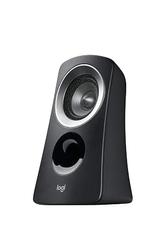 Logitech Z313 2.1 Multimedia Speaker System with Subwoofer, Full Range Audio, 50 Watts Peak Power, Strong Bass, 3.5mm Inputs, PC/PS4/Xbox/TV/Smartphone/Tablet/Music Player - Black thumbnail 3
